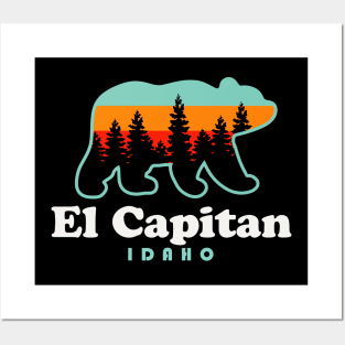 El Capitan Idaho Hike Alice Lake Bear Posters and Art